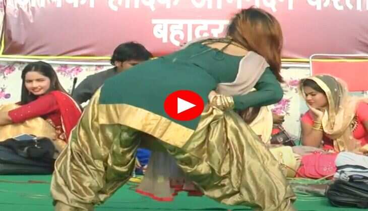 Haryanvi Dance Video : सपना चौधरी को टक्कर दे रही ये हरियाणवी डांसर, रातोंरात हो गई वायरल