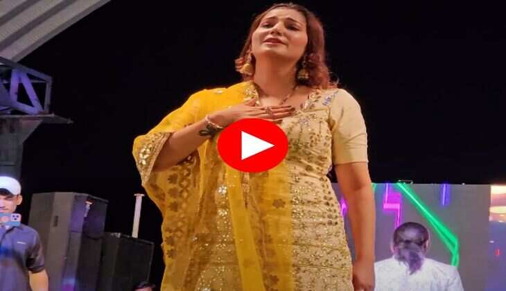 Sapna Chaudhary Dance : सपना चौधरी के ठुमकों पर फिसला बूढ़ों का दिल, एनर्जी ने भर दिया जोश