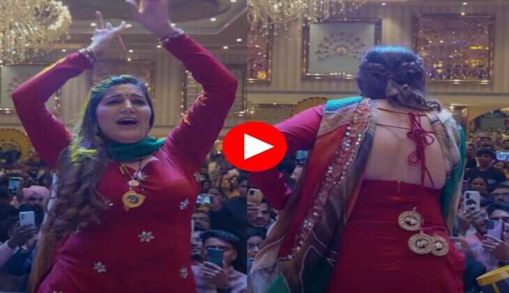 Sapna Choudhary : हरियाणवी गाने पर सपना चौधरी ने लहराई जुल्फें, अंदाओं को देख फैंस दीवाने