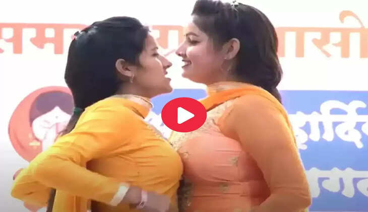 Haryanvi Song सुनीता बेबी ने लाल कुर्ती पहन लगाएं ठुमके, बोली मेरा गोरा सा बदन