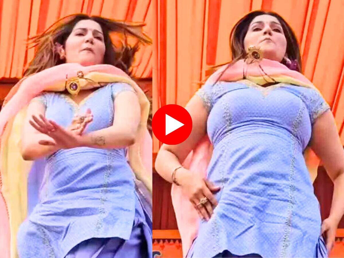 Sapna Choudhary Dance : 30 की उम्र में भी सपना चौधरी का जलवा बरकार, एनर्जेटिक डांस से माहौल कर दिया रंगीन
