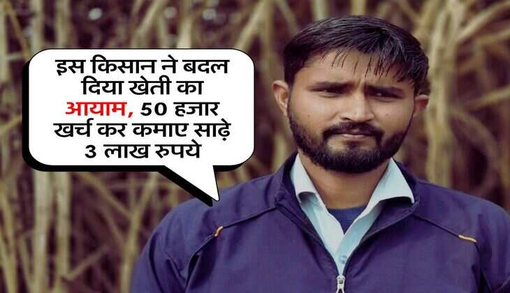 Success Story : इस किसान ने बदल दिया खेती का आयाम, 50 हजार खर्च कर कमाए साढ़े 3 लाख रुपये