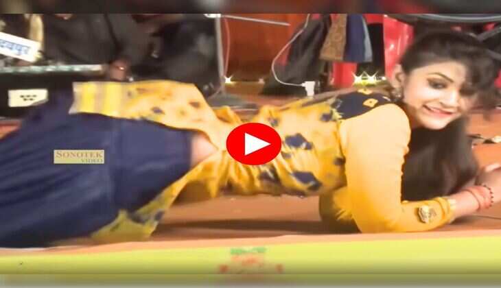 Gori Nagori Dance : स्टेज पर गोरी नागोरी ने सो-सोकर किया डांस, लोगों ने मचाया बवाल