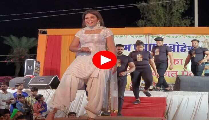 Gori Nagori Dance : सफेद चमकीले सूट में गोरी ने बवाल डांस से इंटरनेट पर मचा दी सनसनी