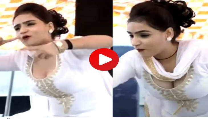 पानी छलके पर Sanjana Chaudhary ने किया टिप टॉप डांस