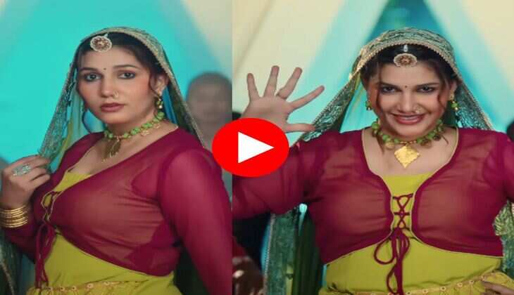 Sapna Choudhary Dance : स्टेज डांस के दौरान सपना चौधरी ने ठुमको से मचाया कहर, हसीन अदाओं ने गर्म किया माहौल