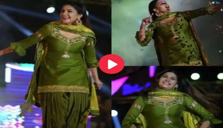 Sapna Choudhary : ग्रीन कलर के शूट सलवार में सपना ने हॉट डांस किया, फैंस हुए दीवाने