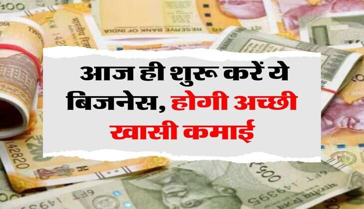 Business Idea: आज ही शुरू करें ये बिजनेस, होगी अच्छी खासी कमाई