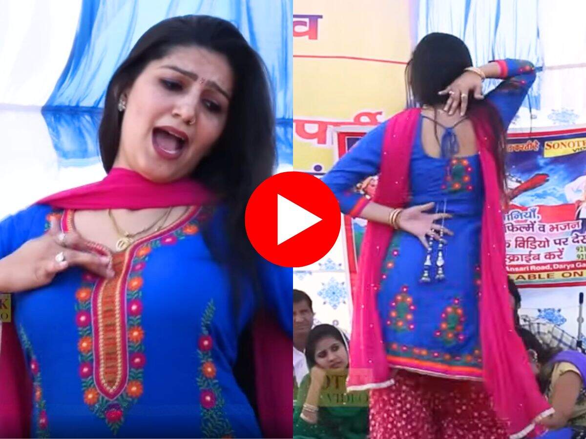 Sapna Choudhary Dance : तेरी आंख्या का काजल पर सपना चौधरी ने लूट ली महफिल, दिखया चढ़ती जवानी का जलवा