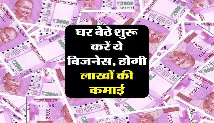 Business Ideas : घर बैठे शुरू करें ये बिजनेस, होगी लाखों की कमाई