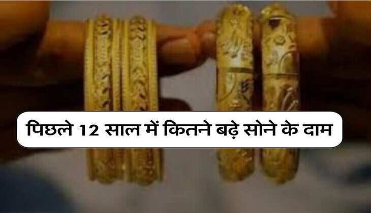 MCX Gold Price Today : पिछले 12 साल में कितने बढ़े सोने के दाम, जानिए 2012 ये 2023 तक हर साल कितने बढ़े हैं भाव