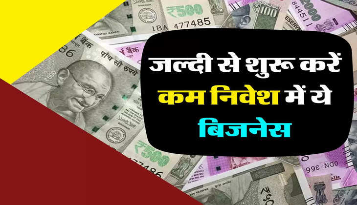 Business : जल्दी से शुरू करें कम निवेश में ये बिजनेस, थोड़े ही समय में कर पाएंगे मोटी कमाई