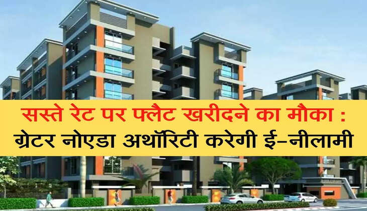 Greater Noida Authority will conduct e-auction of 125 flats, shops and plots, know full details