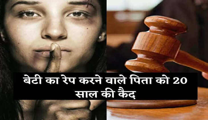Father imprisoned for 20 years for raping daughter, daughter was made a victim of lust after wife's death