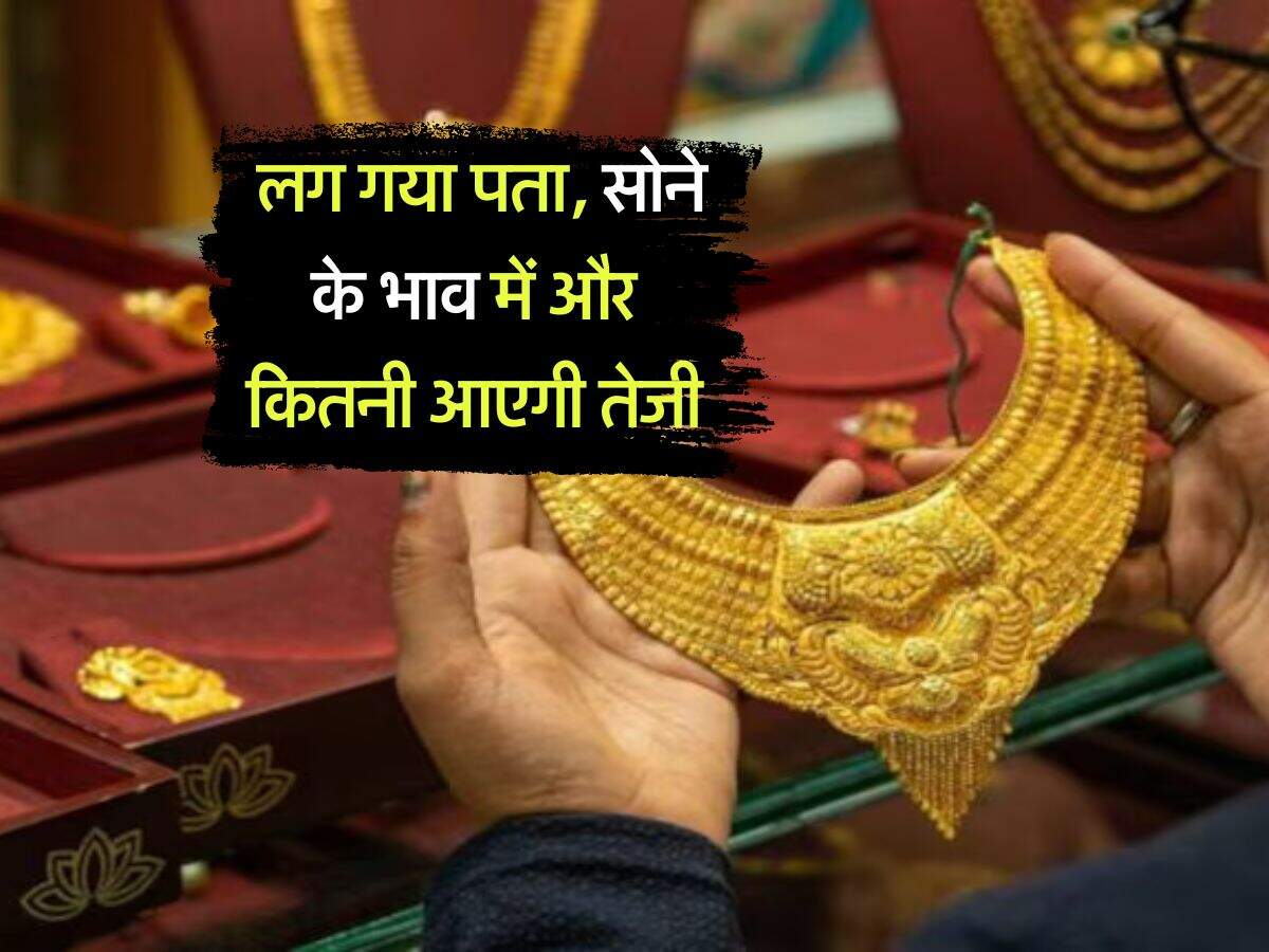 Gold Rate Hike : लग गया पता, सोने के भाव में और कितनी आएगी तेजी