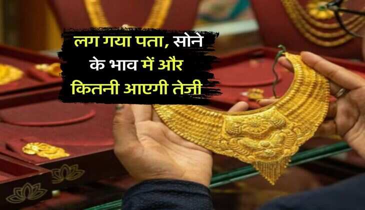 Gold Rate Hike : लग गया पता, सोने के भाव में और कितनी आएगी तेजी