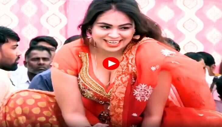 Haryanvi Dance : आरसी उपाध्याय का कमरतोड़ डांस देख मचला बूढ़ों का भी दिल, हिला डाला अंग अंग