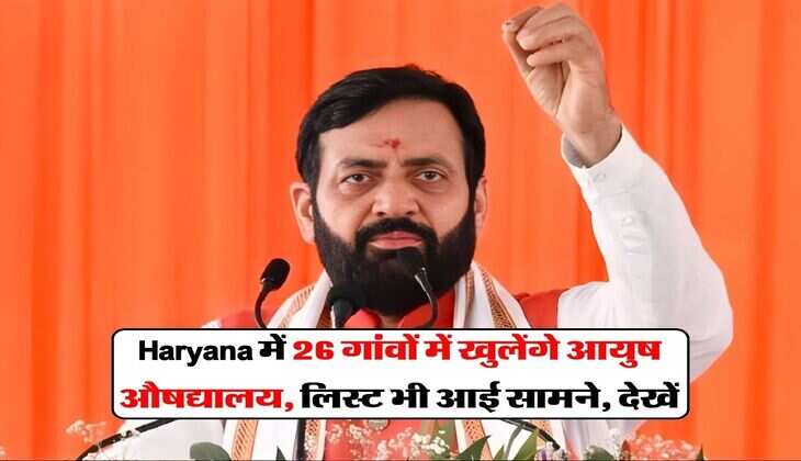 Haryana में 26 गांवों में खुलेंगे आयुष औषद्यालय, लिस्ट भी आई सामने, देखें
