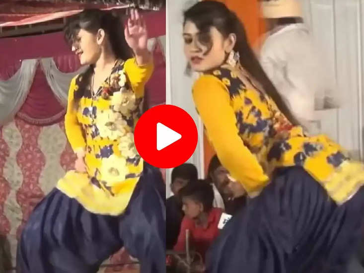 राजस्थान में गोरी नागोरी ने घाघरा गाने पर डांस किया