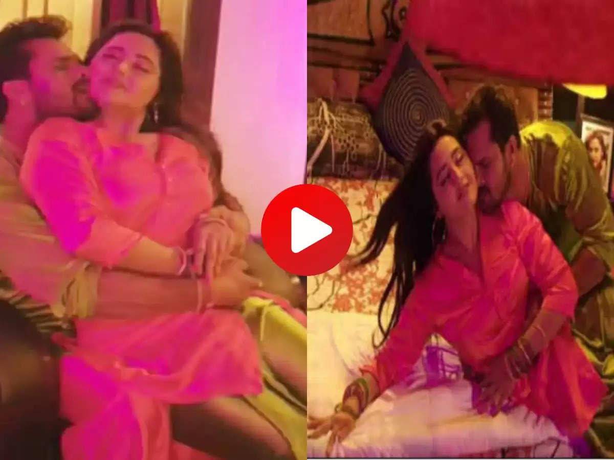 Bhojpuri Romantic Video: काजल राघवानी का गोरा बदन देखकर टूट पड़े खेसारी लाल, वीडियो वायरल