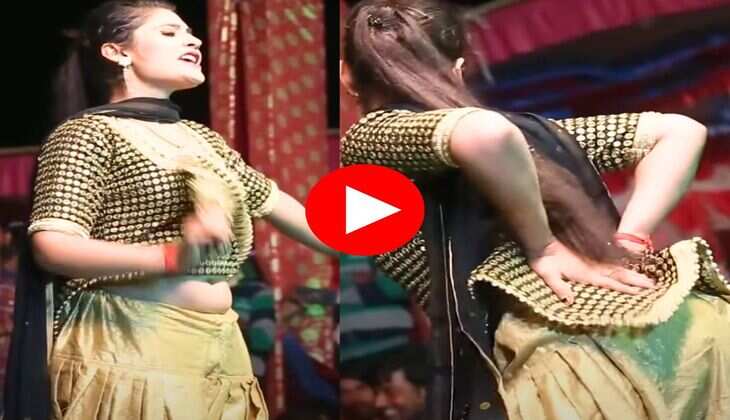 Gori Nagori Dance : गोरी नागोरी ने उठाया सूट फिर घूंघट से ढक लिया मुंह, निराले अंदाज में लगाए तबड़तोड़ ठुमके