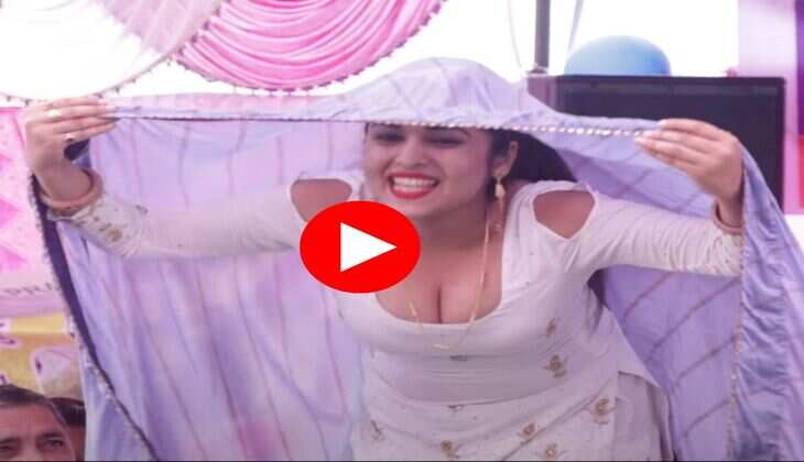 Haryanvi Dance : मुस्&zwj;कान बेबी ने झुक झुककर किया डांस, फैंस हुए मंत्रमुग्ध&nbsp;
