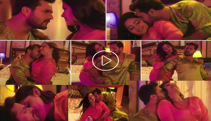 Bhojpuri Video : काजल राघवानी खेसारी लाल से बोली &lsquo;ए बलमजी मुआ देब का&rsquo;, फिर निकली ऐसी चीख&nbsp;