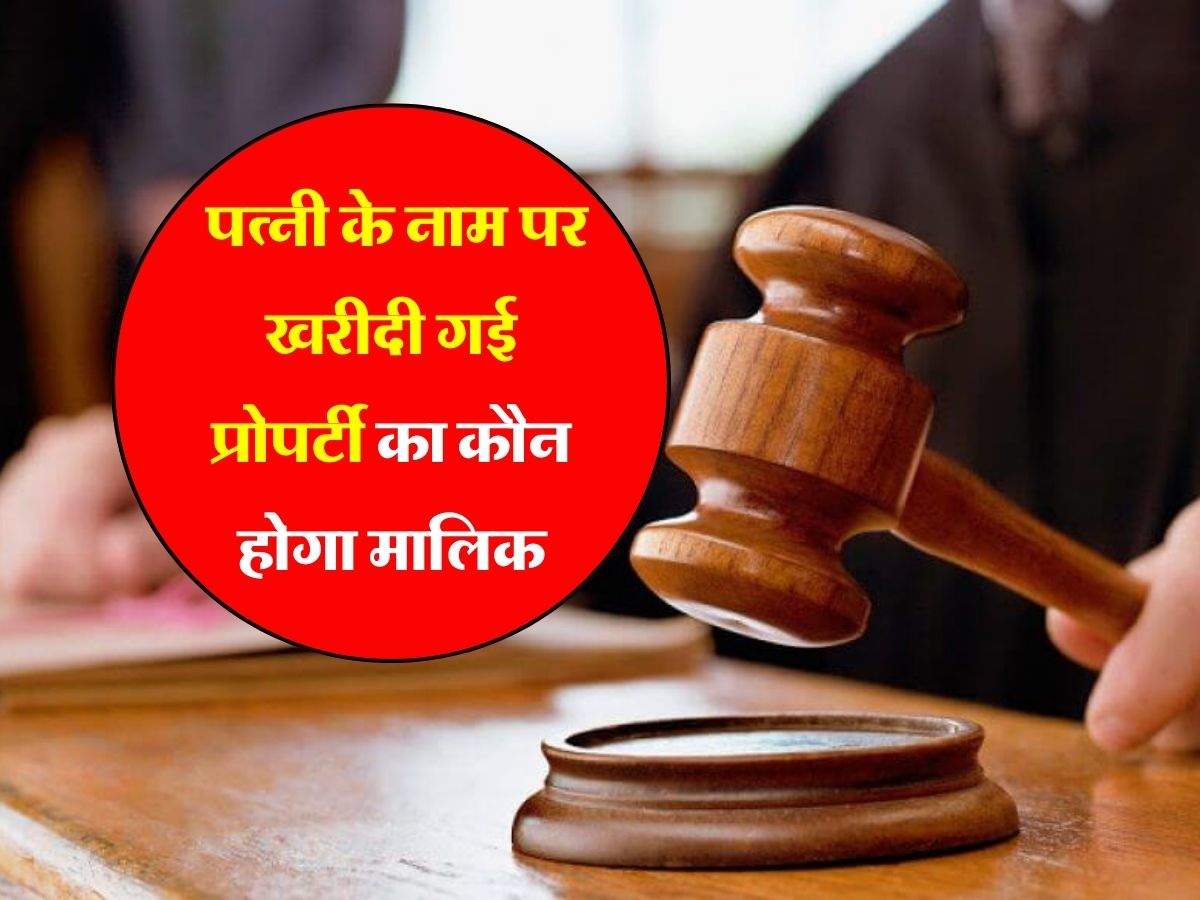 High Court Big Decision : पत्नी के नाम पर खरीदी गई प्रोपर्टी का कौन होगा मालिक, हाईकोर्ट ने सुनाया बड़ा फैसला