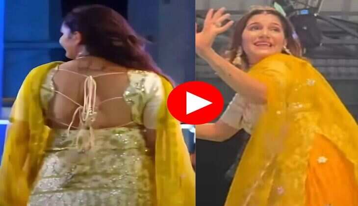 Sapna Choudhary Dance : सपना चौधरी ने जोरदार ठुमके से काटा गदर, फैंस बोले-नंबर वन मैडम