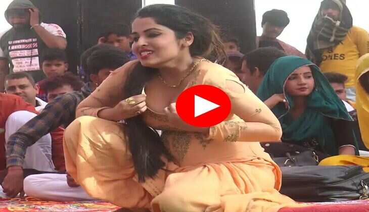 Haryanvi Dance : मुस्कान बेबी ने चुन्नी ओढ़कर किया हसीन डांस, अदा देख मचला लोगों का दिल&nbsp;