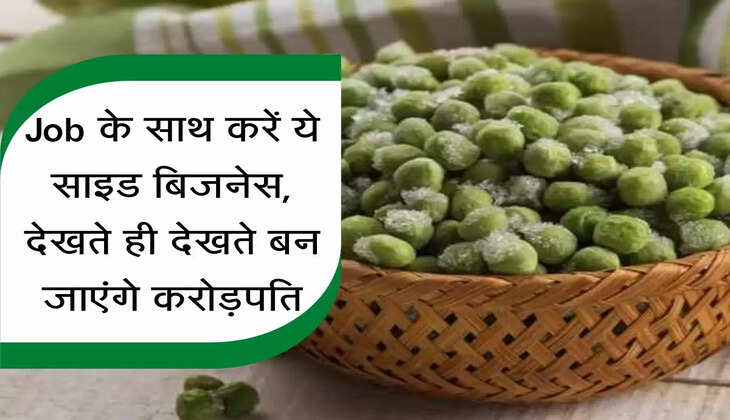 Frozen Peas Business : Job के साथ करें ये साइड बिजनेस, देखते ही देखते बन जाएंगे करोड़पति