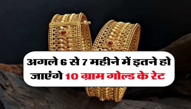 Gold Rate : अगले 6 से 7 महीने में इतने हो जाएंगे 10 ग्राम गोल्ड के रेट
