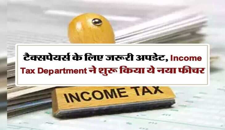 टैक्सपेयर्स के लिए जरूरी अपडेट, Income Tax Department ने शुरू किया ये नया फीचर