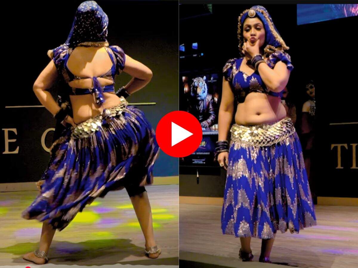 Haryanvi Dance : सिर पर चुन्नी रख गोरी नागोरी चली मोरनी सी चाल, प्यार डांस देख लोग हुए दीवाना