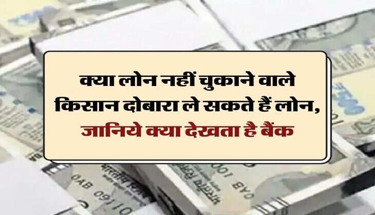 Loan Defaulter : क्या लोन नहीं चुकाने वाले किसान दोबारा ले सकते हैं लोन, जानिये क्या देखता है बैंक