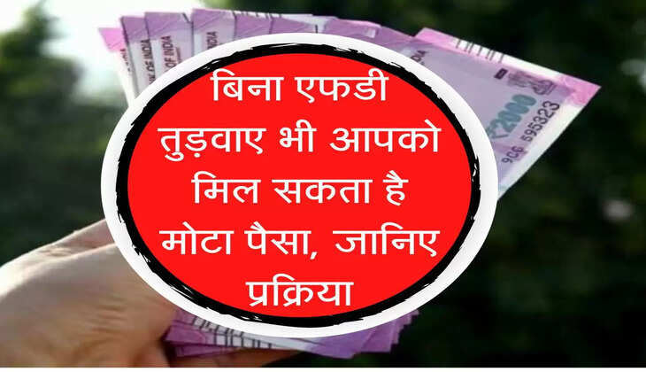 FD New Rules : बिना एफडी तुड़वाए भी आपको मिल सकता है बंपर पैसा, जानिए कैसे