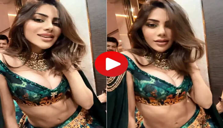 Nikki Tamboli ने पहनी हद से ज्यादा टाइट ड्रेस, देख फैंस की ऊपर- नीचे हाने लगी सांसें&nbsp;