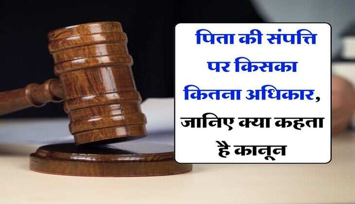 Property Rights : पिता की संपत्ति पर किसका कितना अधिकार, जानिए क्या कहता है कानून