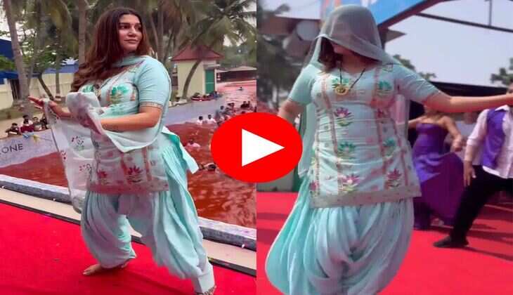 Sapna Choudhary Dance : हरियाणवी गाने पर सपना ने किया झन्नाटेदार डांस, एक एक स्टेप पर बोली ‘शक्‍की बलमा’