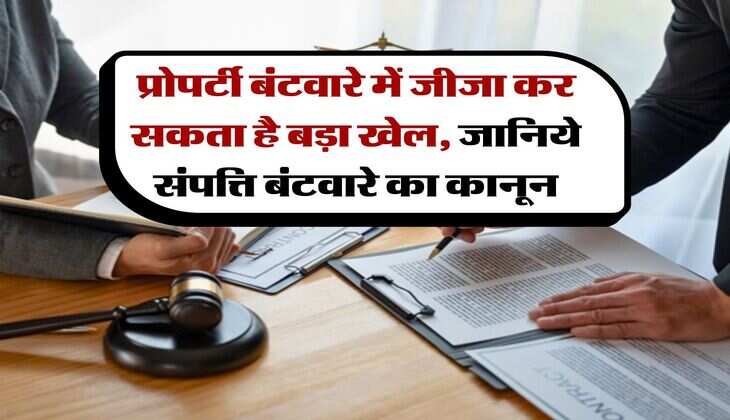 property division rules : प्रोपर्टी बंटवारे में जीजा कर सकता है बड़ा खेल, जानिये संपत्ति बंटवारे का कानून