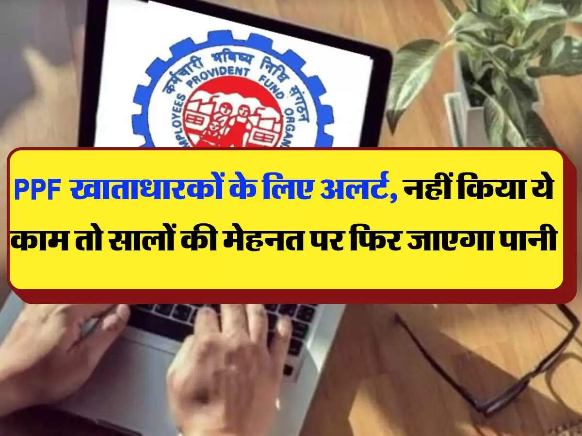 PPF खाताधारकों के लिए अलर्ट, नहीं किया ये काम तो सालों की मेहनत पर फिर जाएगा पानी