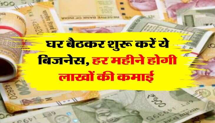 Business Idea: घर बैठकर शुरू करें ये बिजनेस, हर महीने होगी लाखों की कमाई 
