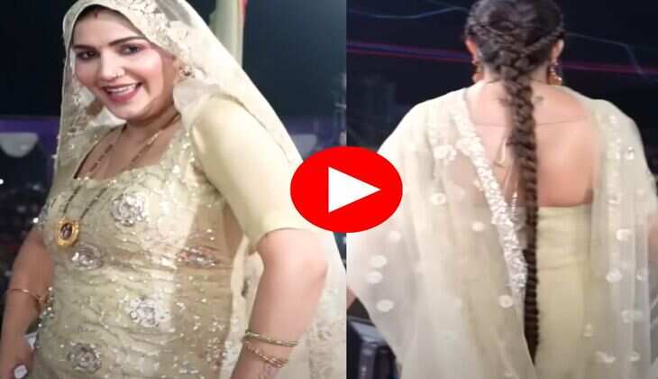 Sapna Chaudhary Dance : जीरो फिगर पर&nbsp;सपना ने वन टू वन हिलाई कमर, माहौल किया रंगीन
