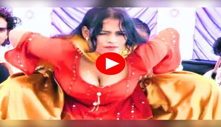 Haryanvi Dance : सपना ने कभी लेटकर तो कभी बैठकर दिखाई गजब की अदाएं, लोग बजाने लगे सिटि्टयां