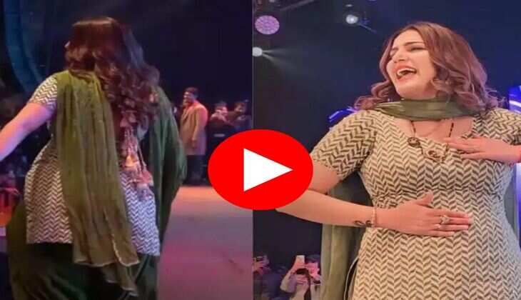 Sapna Choudhary Video : काले सूट में सपना की शरीरतोड़ परफोर्मेंस देख पब्लिक हुई दिवानी, लोग रिपीट कर देख रहे विडियों