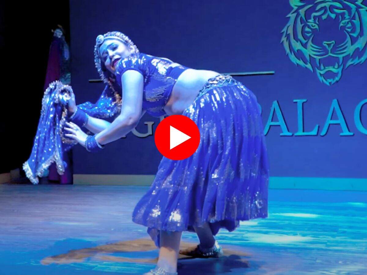 Gori Nagori Dance : लहंगा चोली पहन कूद कूद कर नाची गोरी नागोरी, ला दिया तूफान