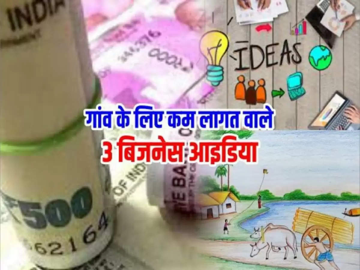 3 business ideas to be started at low cost in the village, which will give profit of lakhs of rupees every month