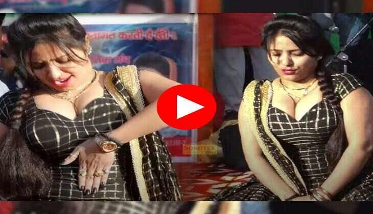 Rachna Tiwari Dance : रचना तिवारी ने कमर पर हाथ रखकर लगाए जोर जोर के झटके