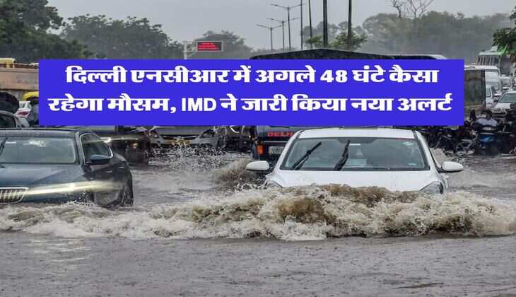 Delhi NCR Weather : दिल्ली एनसीआर में अगले 48 घंटे कैसा रहेगा मौसम, IMD ने जारी किया नया अलर्ट