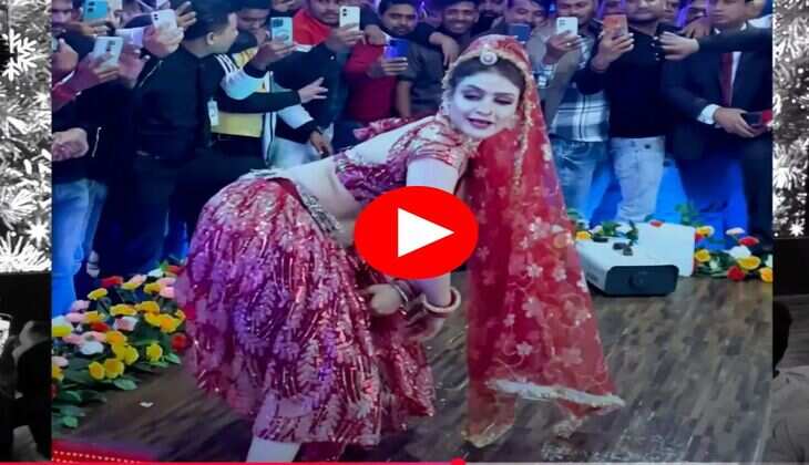 Gori Nagori Dance : स्टेज पर नाच नाचकर गोरी ने तोड़े घूंघरू, जबरदस्त डांस से लूट ली महफिल